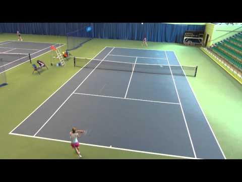 От Бориса теннис. 2016.03.27. часть 5. DOBRANOS (UKR) - FALEI (BEL), Лукьянова - PALUYANCHYK (BLR)