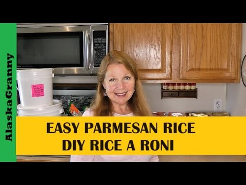 DIY Rice a Roni Parmesan Rice...Easy Pantry Recipe...Homemade Rice a Roni