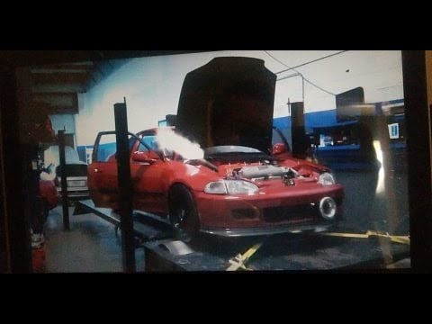 Fuel testing  -  M5 vs 50% nitro mix ( k24 eg) unported head record!