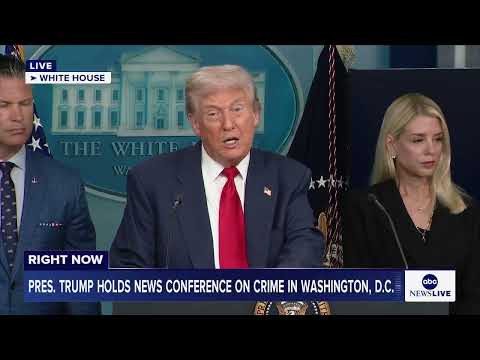 Pres. Trump declares a 'public safety emergency' in DC, puts police department under federal control