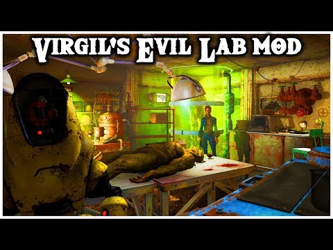 Fallout 4 Mods ► Virgil's Lab Evil Laboratory Overhaul ►No Commentary Gameplay