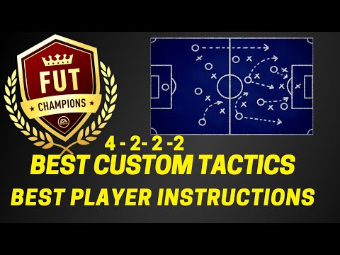 FIFA 20 BEST FORMATION 4-2-2-2 & BEST CUSTOM TACTICS & PLAYER INSTRUCTIONS!