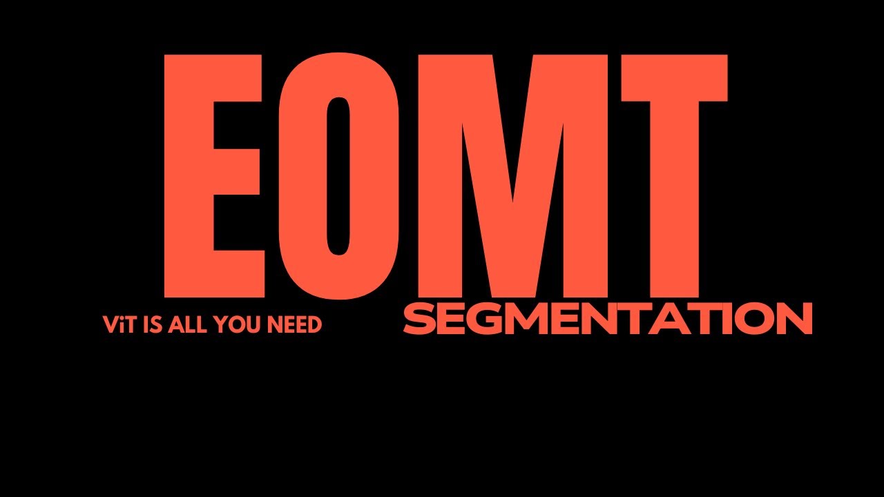 EOMT - Coco Panoptic - Install and Test Locally for Accurate Segmentation