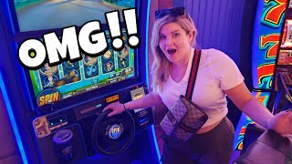 This Slot Machine Has a Race Car That You DRIVE!! 🏎️⚡