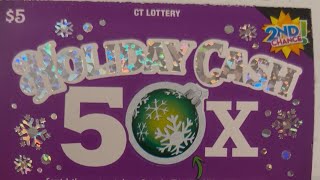 Ct lottery Holiday Cash 50X