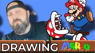 🔴 Watch Me Draw Mario