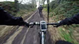 preview picture of video 'Rando VTT St Georges de Pointindoux 02 Mars 2014'