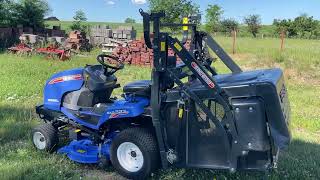 Iseki 19LE Magasürítéses 2m Kardános Diesel Ipari fűnyíró traktor kistraktor japán Ingy Száll kubota yanmar goldoni john deere mtd viking goldoni carraro mitsubishi