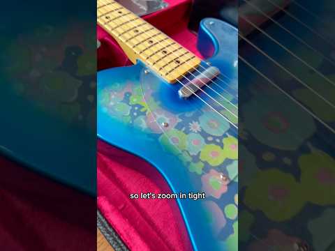 2026 Fender Custom Shop ‘68 Telecaster Vintage Custom Blue Flower NOS imagen 22