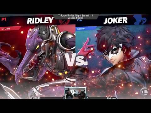 TFNS 14 - CTOBN (Ridley) Vs. Aarow (Joker)  Losers Finals