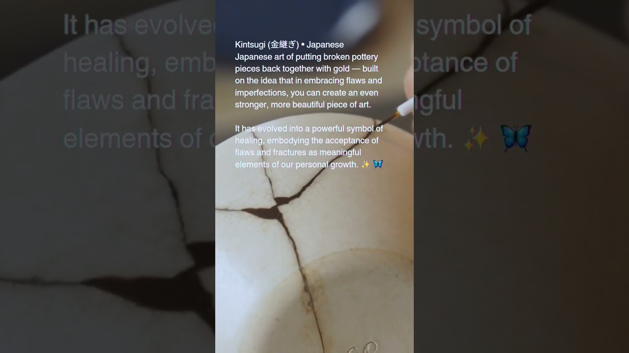 Kintsugi (金継ぎ) . Japanese #mentalhealth #quote #mindfulness #inspiration #pottery #art #motivation
