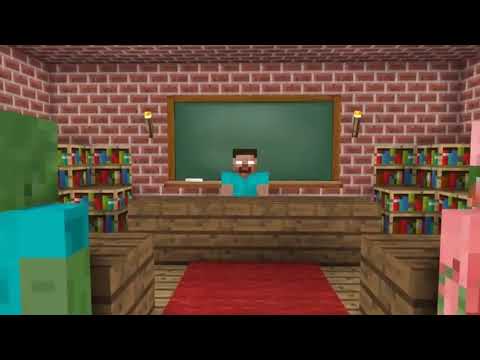 Minecraft Monster School Fortnite Battle Royale Dance Challenge!!