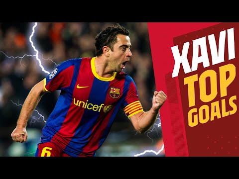 XAVI HERNÁNDEZ: TOP GOALS 💙❤️🔥