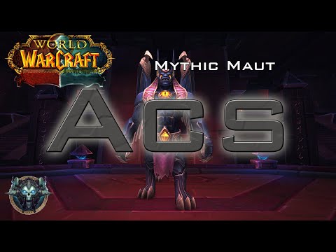 Mythic Maut - Blood DK PoV | Mythic Nyalotha | WoW BFA