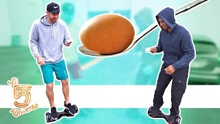 Hoverboard Relay Race!