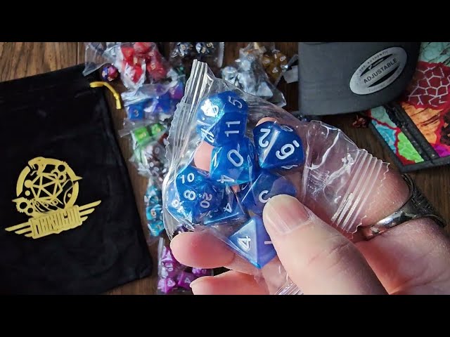 Vídeo relacionado con ODINROLL Juego de Dados Poliédricos, 35 Piezas - 5 Sets de Dados de rol con 1 Bolsa para Dungeons and Dragons D&D RPG MTG Juegos de Mesa, Incluye D20, D12, D8, D6, D4, D10 (0-9) y D10 (00-90)