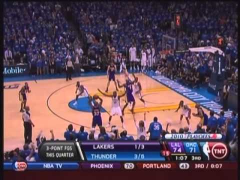 Russell Westbrook, James Harden and Kevin Durant whirl the Thunder crowd into a frenzy