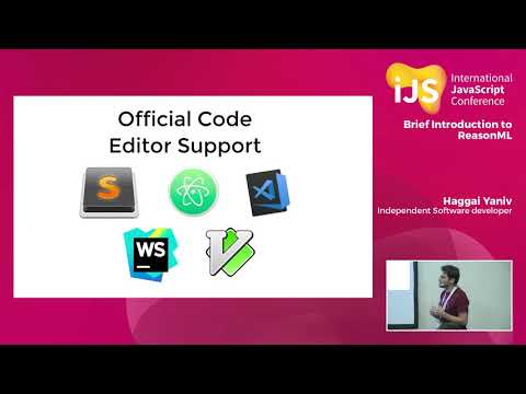 Brief Introduction to ReasonML | Haggai Yaniv | iJS 2018