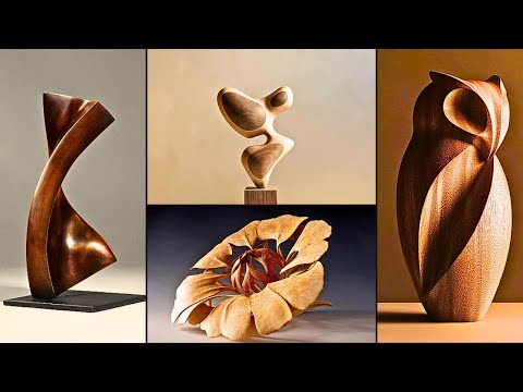Abstract Wood Sculptures That Are Selling for Thousands