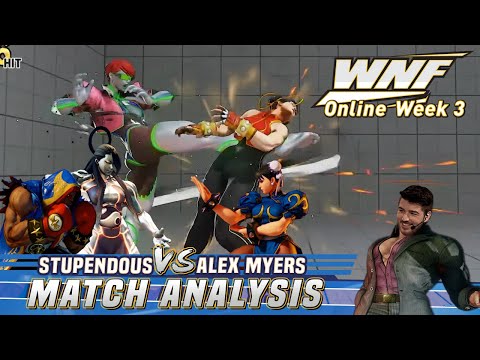 SFV CE Match Analysis: WNF Online Week 3 - Stupendous (Seth, Balrog) vs. Alex Myers (Chun-Li)