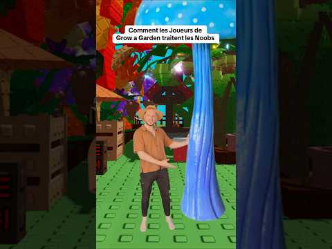 How Noobs Are Treated on Grow a Garden