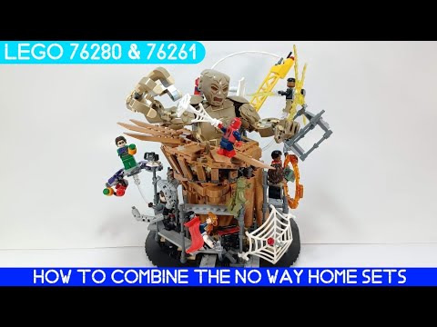 How to Combine the No Way Home Sets | LEGO 76280 & 76261