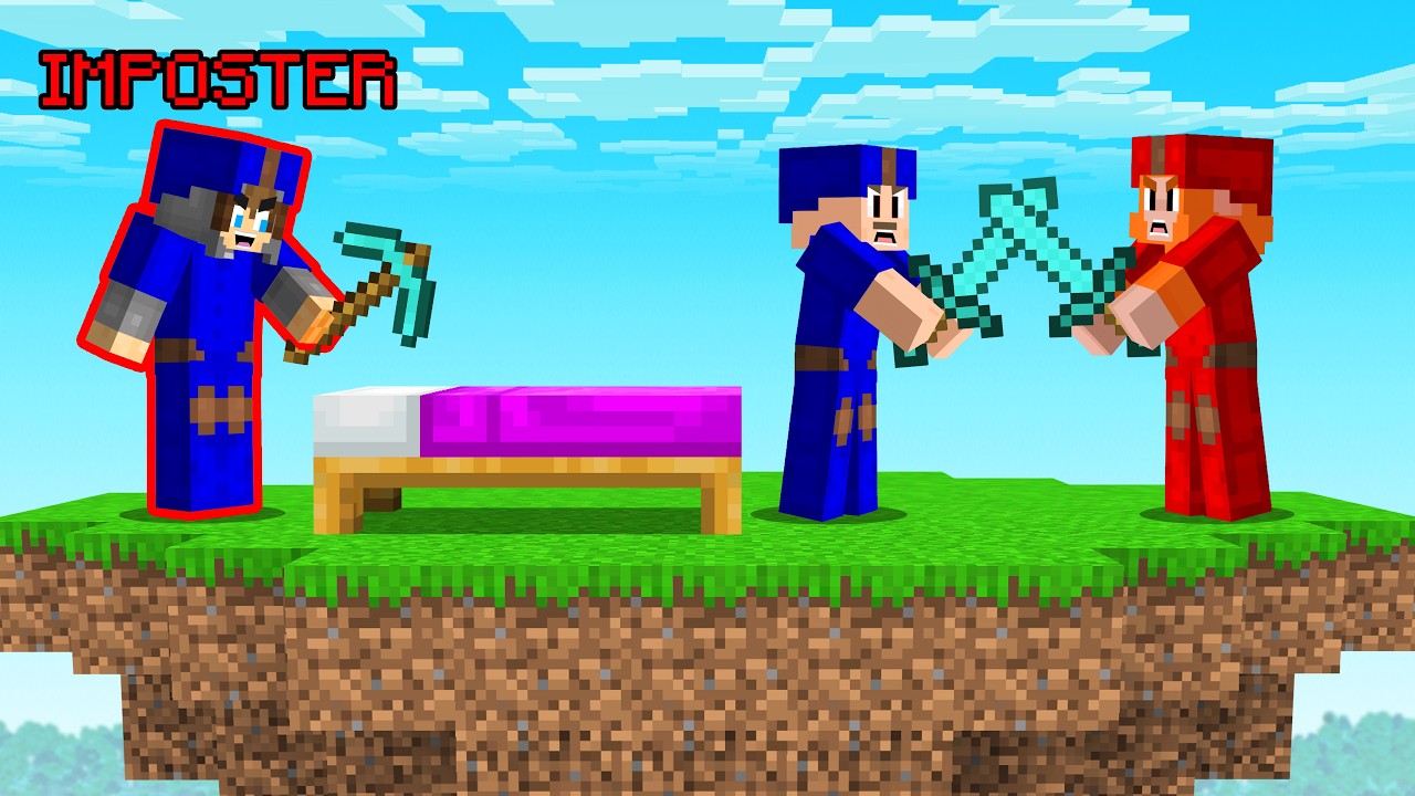 Guess the IMPOSTER In Minecraft BedWars
