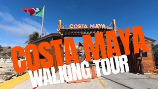 Costa Maya Cruise Port WALKING TOUR | What to See Right Off the Ship!