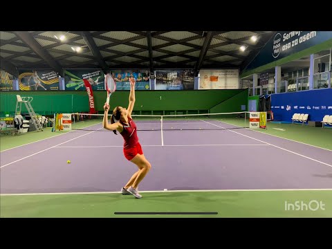College Tennis Recruiting video - Fall 2023 - Maria Fedenko