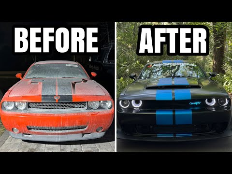 FULL BUILD - 2009 Dodge Challenger SRT8 Start-Finish Transformation