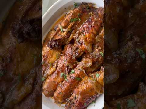 SMOTHERED TURKEY WINGS
