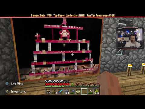 Minecraft "Chill Stream" Dec. 31, 2018 pt2 - Time For Home Improvements!!!