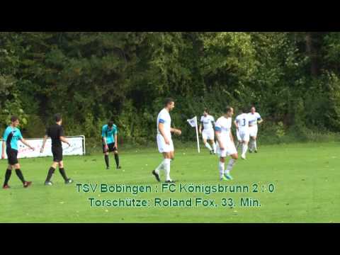 Landesliga Südwest: TSV Bobingen - FC Königsbrunn