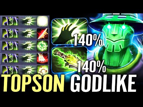 🔥 TOPSON Rubick MID 14min GODLIKE — 1SEC NUKER Ethereal Blade 196% MAGIC Stolen Spells Dota 2 Pro