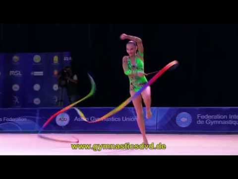 Asian Championships Tashkent 2013   Anastasiya Serdyukova   Ribbon