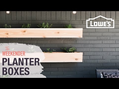 Lowes Rectangle Planter