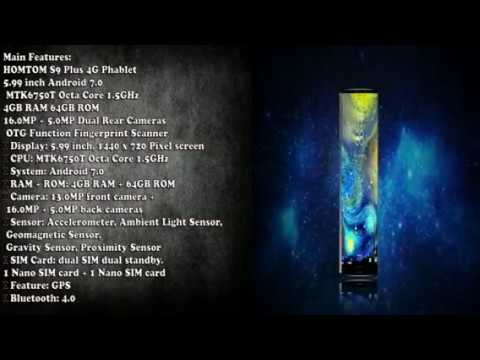 HOMTOM S9 Plus Android 7.0 5.99 Inch 4GB RAM 64GB ROM MT6750T Octa-core 4G Smartphone