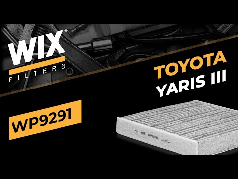 How to change a cabin filter? - Toyota Yaris III