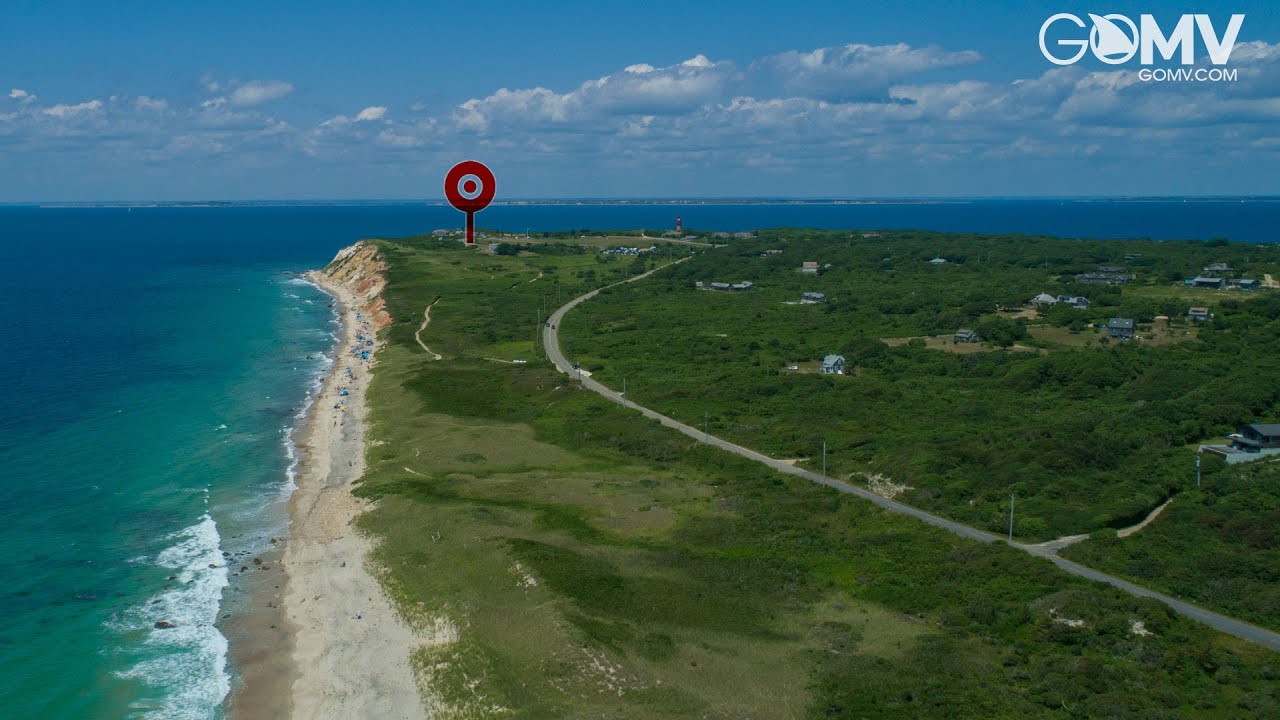 🟢 GOMV.COM Aquinnah / Gay Head Beach Martha's Vineyard Live Surf Cam