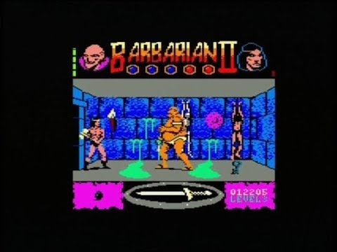 BARBARIAN II (AMSTRAD CPC - FULL GAME)