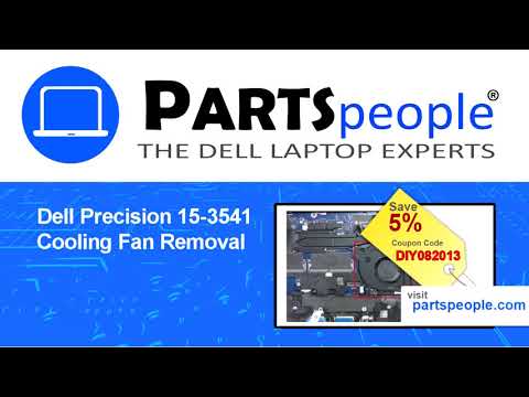 Dell Precision 15-3541 (P80F003) Lüfter-Anleitungsvideo