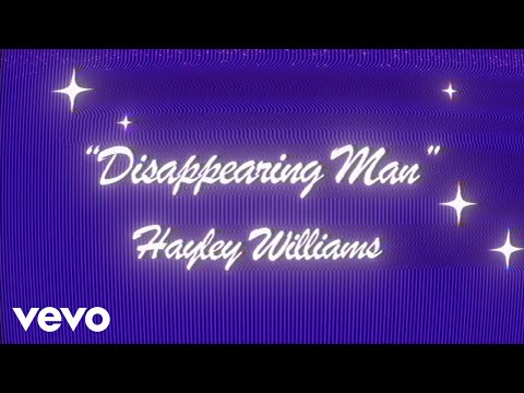 Hayley Williams - Disappearing Man (Official Karaoke Lyric Video)