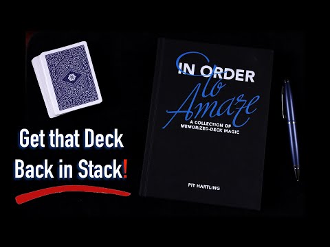 Never Fear Memorized Deck Magic Again