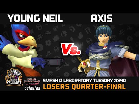 S@LT #390 | #SSBM Singles - Young Neil vs Axis - Losers Quarter-Final