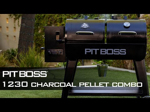 Kombigrill Pit Boss Gas/Pellets Combo Navigator 1230