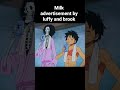 brook and luffy funny moment | one piece |anime |funny moments |luffy |brook