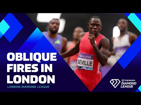Seville beats Olympic champ Noah Lyles in 100m | Wanda Diamond League