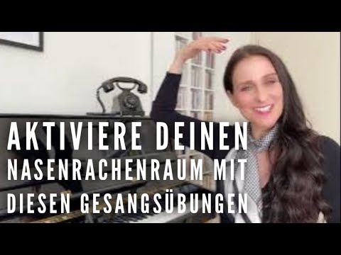 Resonanz statt Kraft - Gesangsübungen um deinen Nasenrachenraum zu aktivieren (ohne Blabla)
