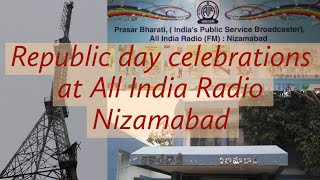preview picture of video 'Republic day celebrations at All India Radio Nizamabad'