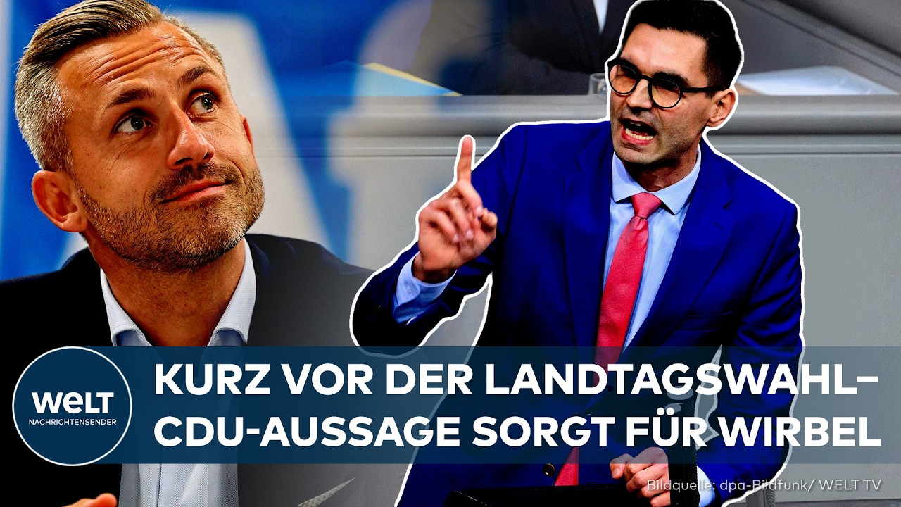 SACHSEN-ANHALT: CDU sorgt mit Aussage zur AfD kurz vor der Landtagswahl für großes Aufsehen